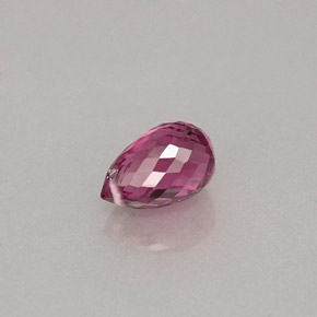 Turmalina violeta natural 1,18ct, briolete, VS