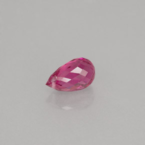 Turmalina rosa natural 0,84ct, briolete, VVS-VS