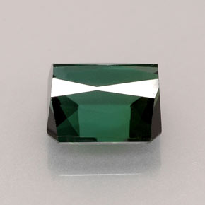 Turmalina verde natural 2,33ct, corte esmeralda, VVS