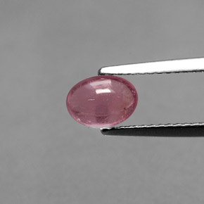 Turmalina rosa natural 0,97ct, transparente, transparente/translúcido