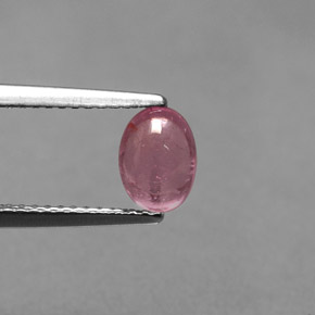 Turmalina rosa natural 0,97ct, transparente, transparente/translúcido