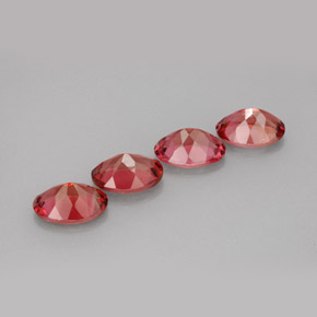 Pedras preciosas de turmalina multicolorido natural de  ct, corte oval, VVS-VS