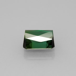 Turmalina verde natural 1,83ct, corte esmeralda, VVS-VS