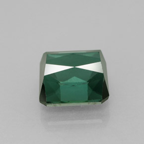 Turmalina verde natural 1,81ct, corte esmeralda, VVS-VS