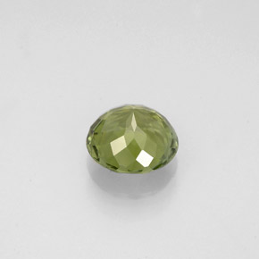 Turmalina verde natural 1,15ct, corte redondo, VVS-VS