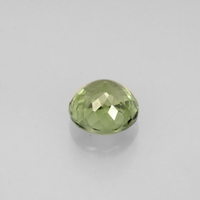 Turmalina verde natural 0,87ct, corte redondo, VVS-VS