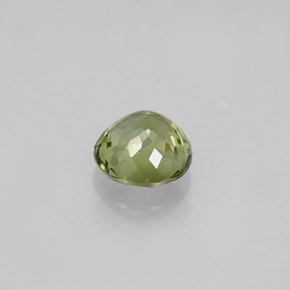 Turmalina verde natural 0,74ct, corte redondo, VVS-VS