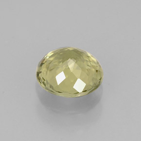 Turmalina verde natural 0,74ct, corte redondo, VVS