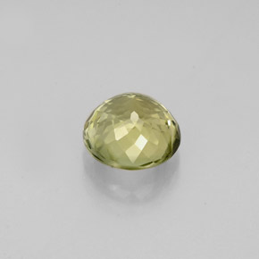 Turmalina verde natural 1,10ct, corte redondo, VVS