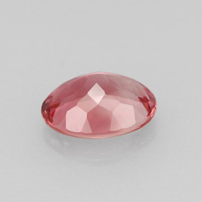 Turmalina rosa natural 1,32ct, corte oval, VVS-VS