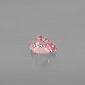 Turmalina rosa natural 0,61ct, formato de pêra, VVS-VS