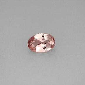 Turmalina rosa natural 0,64ct, corte oval, VVS-VS