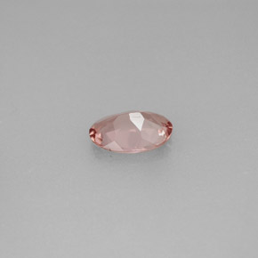 Turmalina rosa natural 0,64ct, corte oval, VVS-VS