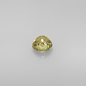Turmalina verde natural 0,73ct, corte redondo, VVS