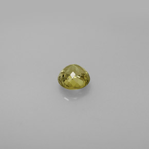 Turmalina verde natural 0,57ct, corte redondo, VVS-VS