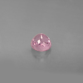 Turmalina rosa natural 0,88ct, corte redondo, VVS-VS