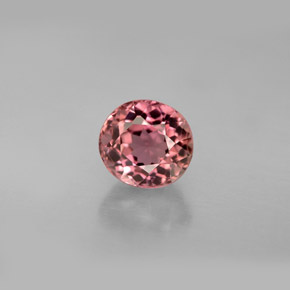 Turmalina rosa natural 1,39ct, corte oval, VS