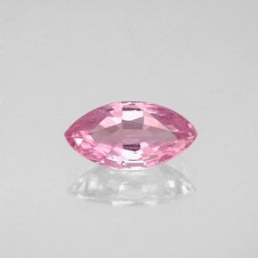 Turmalina rosa natural 1,30ct, marquise, VS-SI