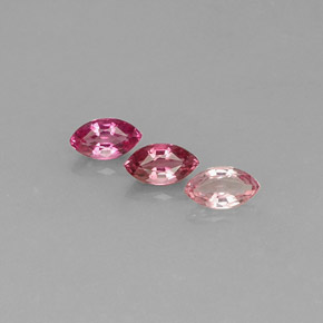 Pedras preciosas de turmalina multicolorido natural de  ct, marquise, VVS-VS