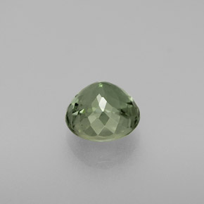 Turmalina verde natural 1,29ct, corte redondo, VS
