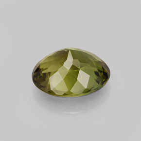 Turmalina multicolorido natural 1,34ct, corte oval, VS