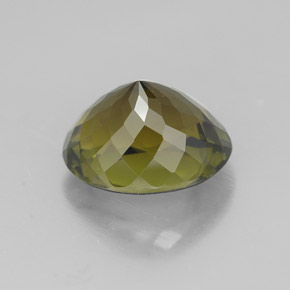 Turmalina verde natural 2,12ct, corte oval, VVS-VS