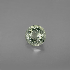 Turmalina verde natural 1,08ct, corte redondo, VS