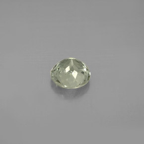 Turmalina verde natural 0,90ct, corte redondo, VVS-VS