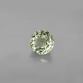Turmalina verde natural 1,07ct, corte redondo, VVS-VS