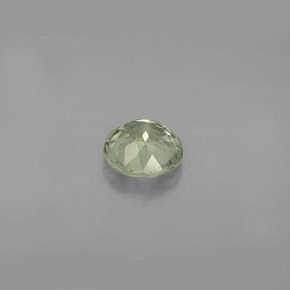 Turmalina verde natural 0,83ct, corte redondo, VVS-VS