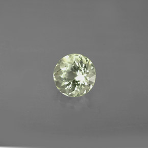 Turmalina verde natural 0,93ct, corte redondo, VVS-VS