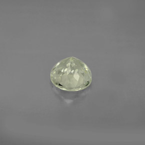 Turmalina verde natural 0,93ct, corte redondo, VVS-VS