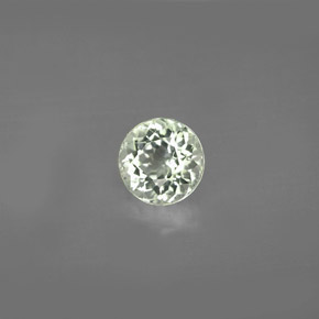 Turmalina verde natural 0,94ct, corte redondo, VVS-VS