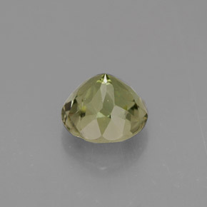 Turmalina verde natural 1,04ct, corte redondo, VS