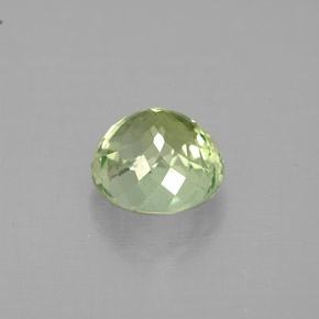 Turmalina verde natural 1,05ct, corte redondo, VS