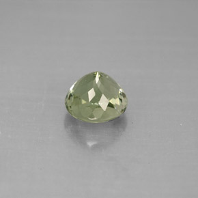 Turmalina verde natural 1,47ct, corte redondo, VVS