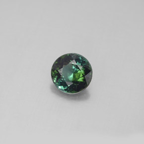 Turmalina  natural 0,84ct, corte redondo, VS
