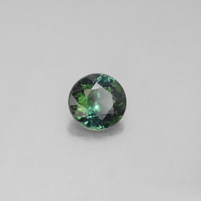 Turmalina  natural 0,84ct, corte redondo, VS