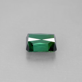 Turmalina verde natural 1,64ct, corte esmeralda, VVS