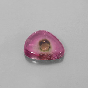 Turmalina multicolorido natural 2,56ct, transparente, transparente/translúcido