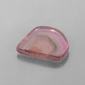Turmalina multicolorido natural 2,74ct, transparente, transparente/translúcido