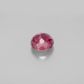 Turmalina rosa natural 0,89ct, corte redondo, VVS
