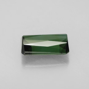 Turmalina verde natural 2,15ct, corte esmeralda, VVS