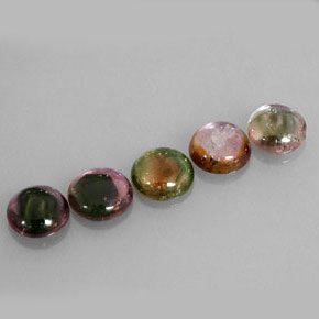 Pedras preciosas de turmalina multicolorido natural de  ct, transparente, transparente/translúcido