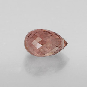 Turmalina rosa natural 1,31ct, briolete, VS-SI