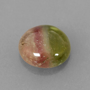 Turmalina multicolorido natural 1,86ct, transparente, transparente/translúcido