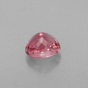 Turmalina rosa natural 0,73ct, corte oval, VVS