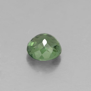 Turmalina verde natural 0,69ct, corte redondo, VVS-VS