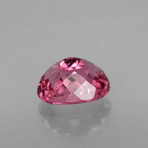 Turmalina rosa natural 1,32ct, corte oval, VS