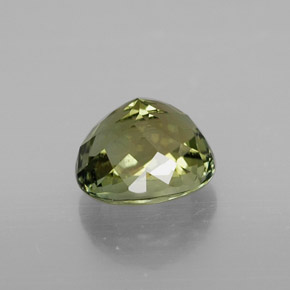 Turmalina verde natural 1,98ct, corte oval, VVS-VS
